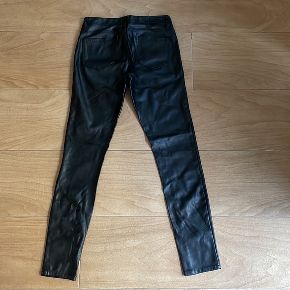 Blank nyc black faux leather pants. - Picture 3 of 3